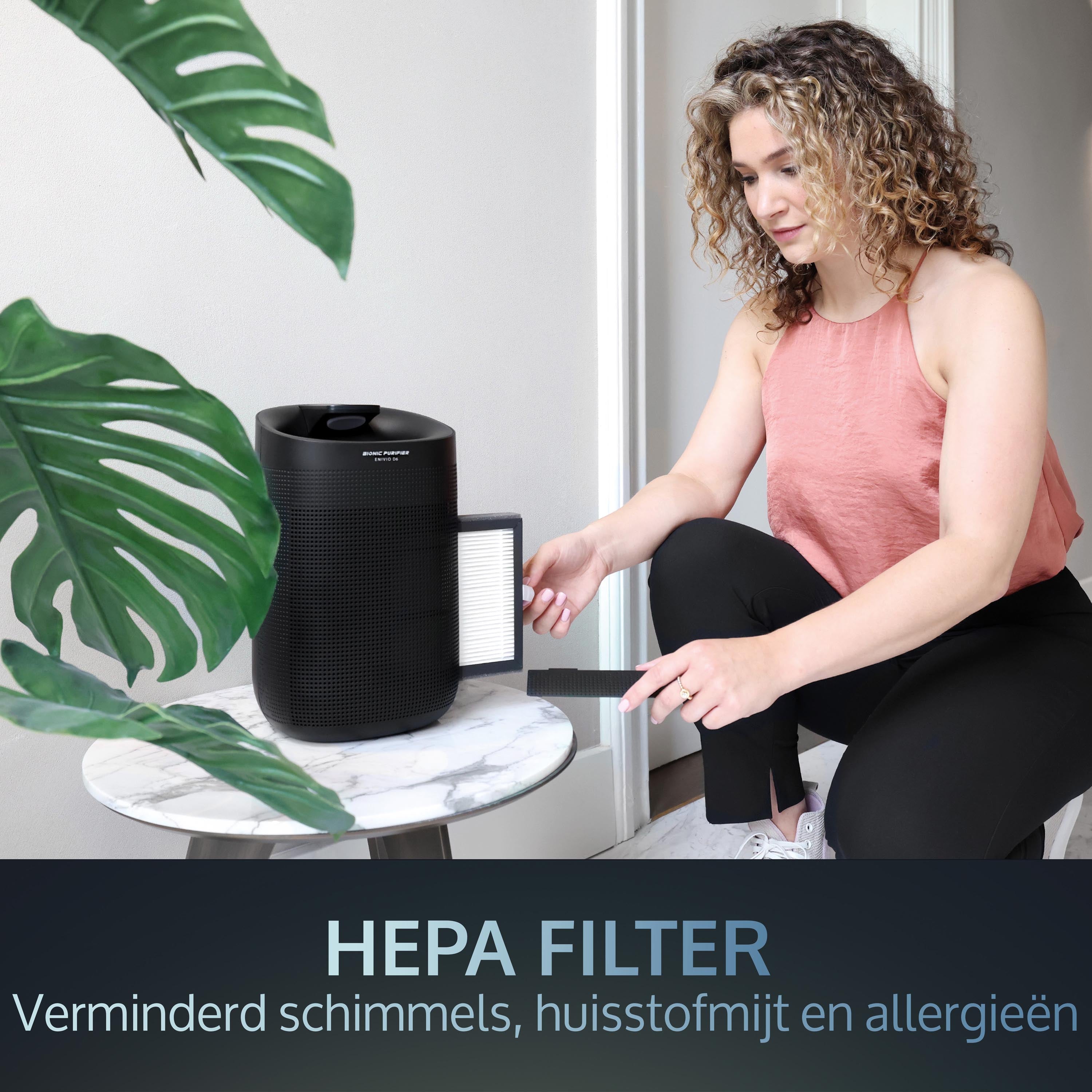 Enivio D6 Luchtontvochtiger - tot 20m²