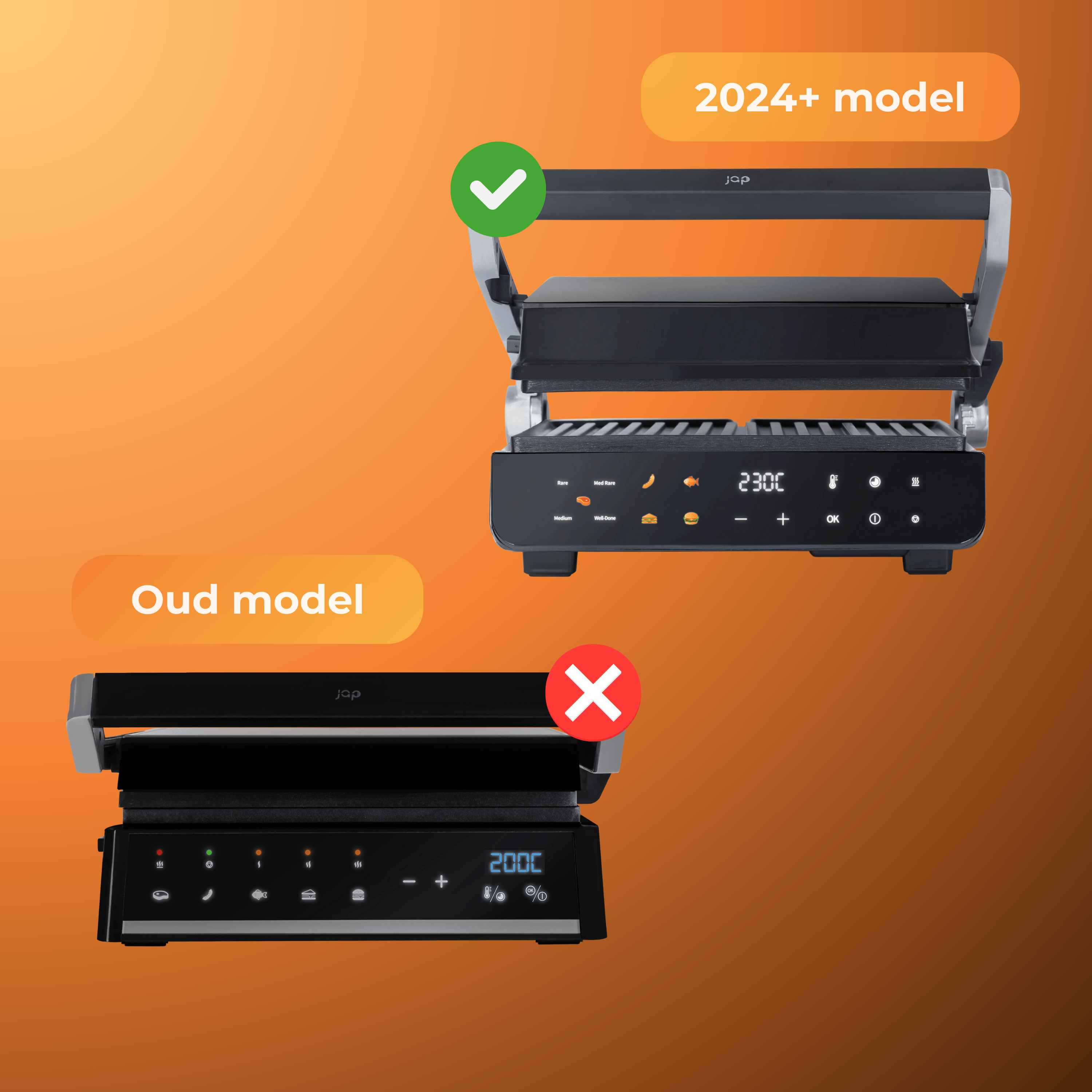 Integrill Uitneembare Grillplaten