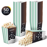Popcorn bakjes - 50 stuks