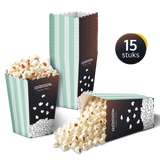 Popcorn bakjes - 15 stuks