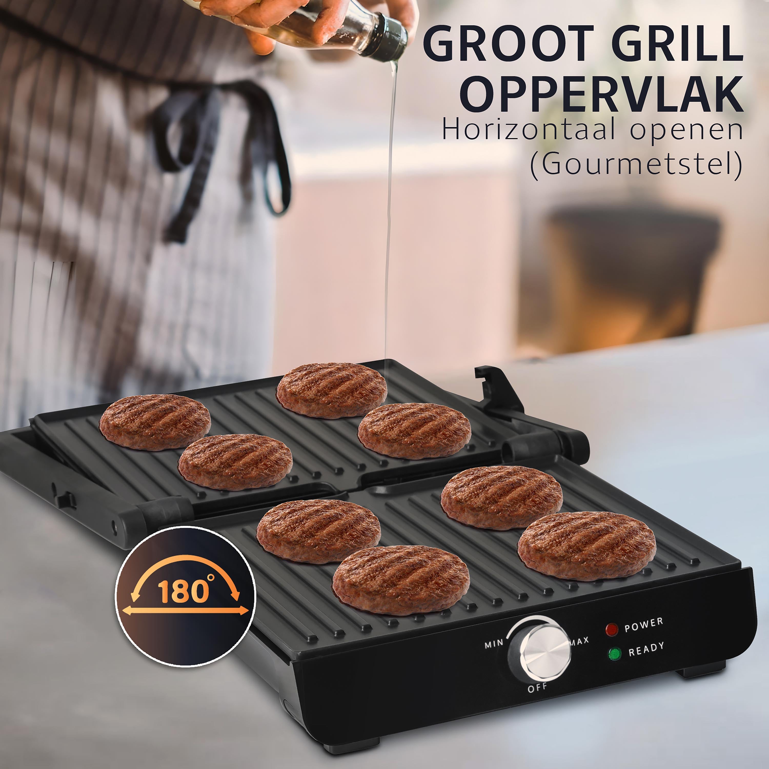 Caligrill Contactgrill - Compact en Veelzijdig