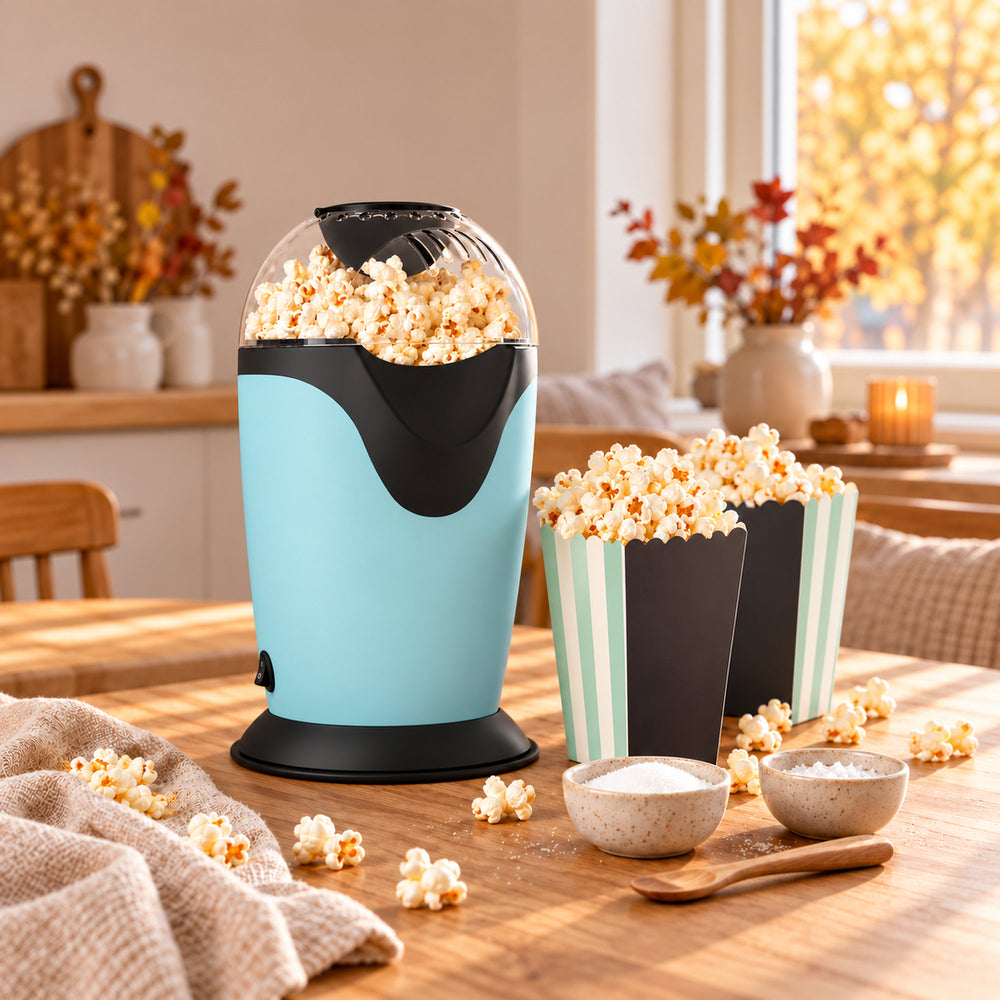 Happy Pops met popcornbakjes en zoete en zoute toppings