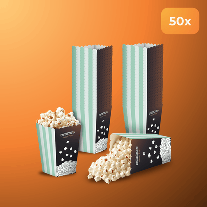 Happy Pops Box - Popcorn Bakjes